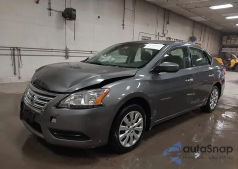 2015 Nissan Sentra S from USA, damaged, VIN 3N1AB7AP9FY382176